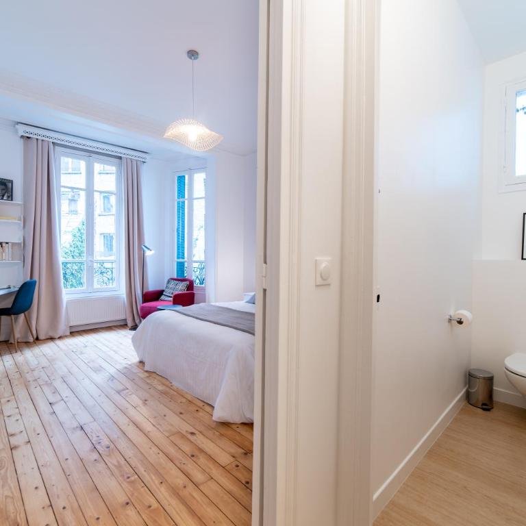 Finestate Coliving Dupleix - Chambre Double avec Toilettes Communes - 1
