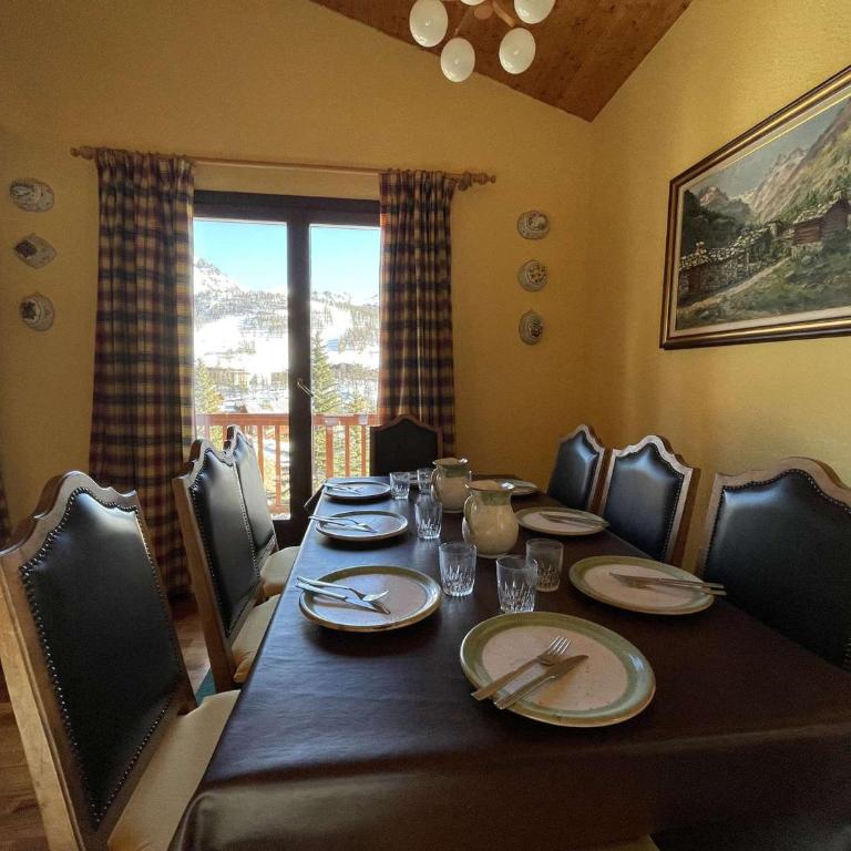 Appartement 4 pièces, mezzanine, 8/9 pers, parking privé, vue Janus, Montgenèvre - FR-1-330D-133 - Appartement - 26