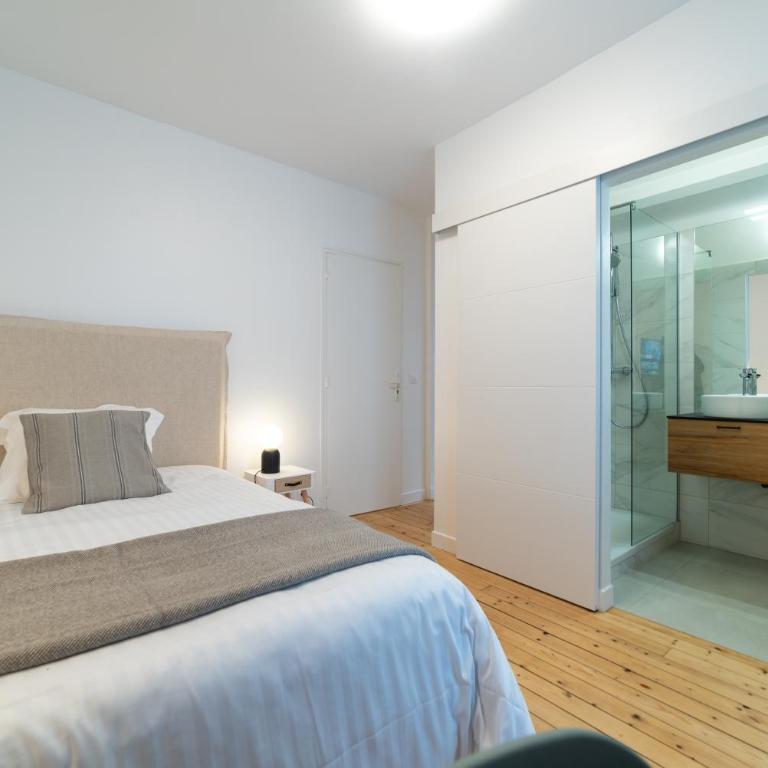 Finestate Coliving Dupleix - Chambre Double - Vue sur Jardin - 2