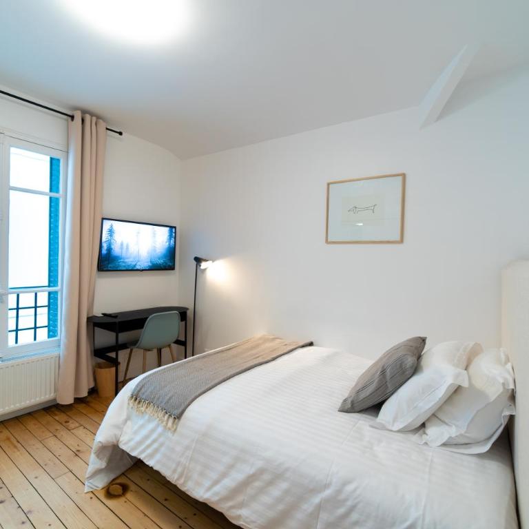 Finestate Coliving Dupleix - Chambre Double - Vue sur Jardin - 1