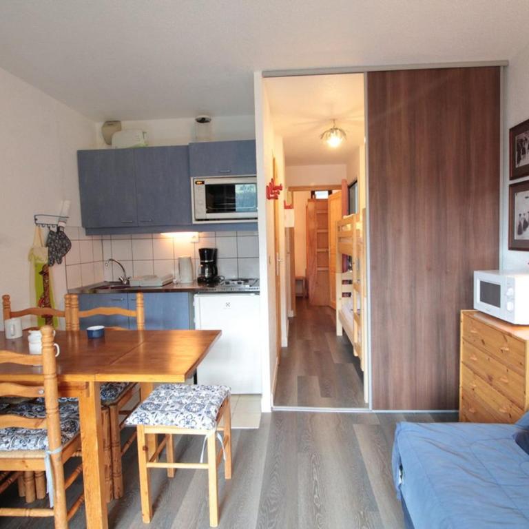 Studio lumineux avec balcon et vue sur pistes, animaux admis - FR-1-687-61 - Monolocale - 2