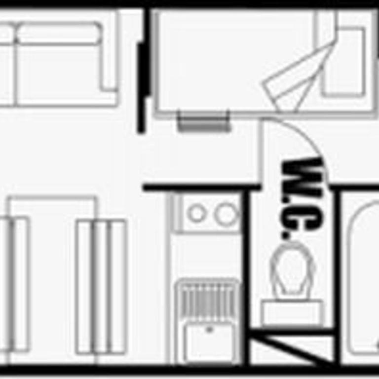 Studio lumineux avec balcon et vue sur pistes, animaux admis - FR-1-687-61 - Monolocale - 12