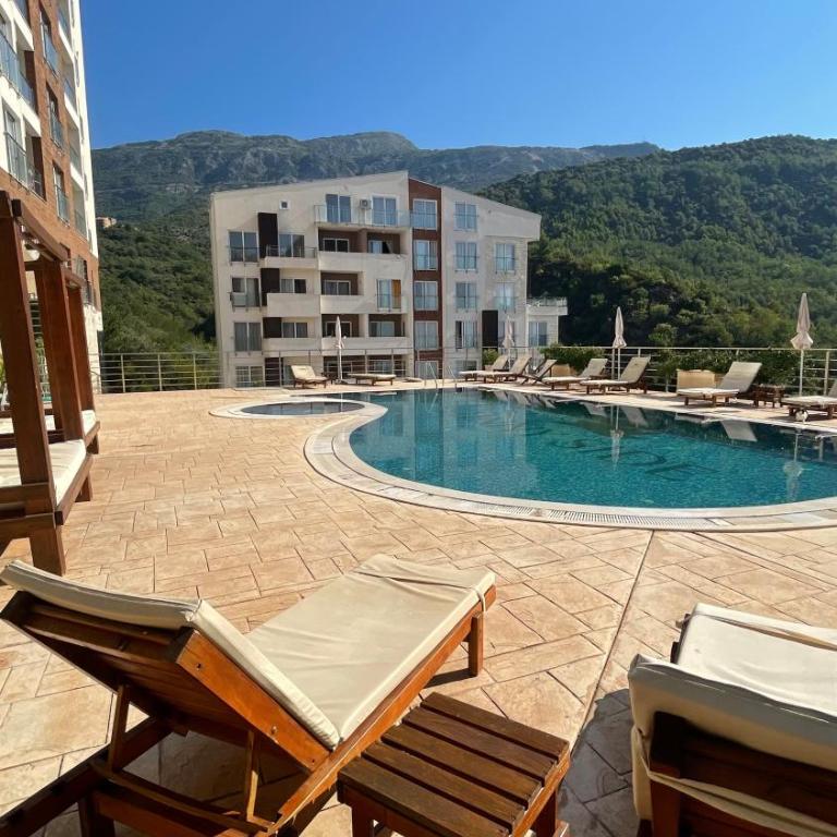 Sea view apartment in Bečići - One-Bedroom Apartment - 13