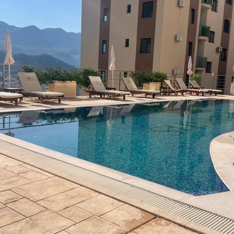 Sea view apartment in Bečići - One-Bedroom Apartment - 12