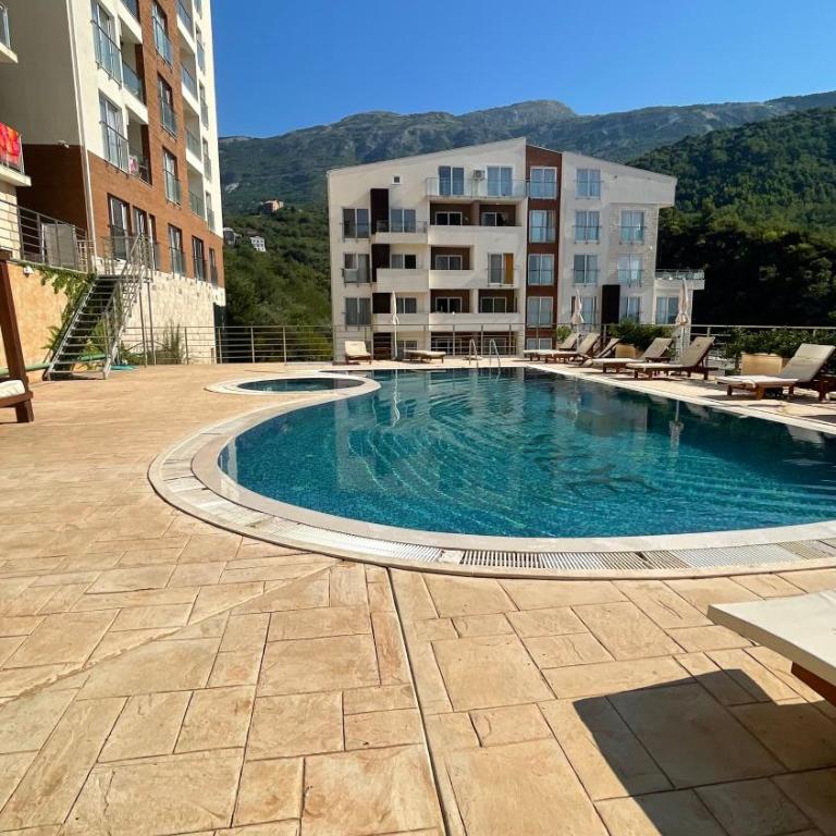Sea view apartment in Bečići - One-Bedroom Apartment - 11