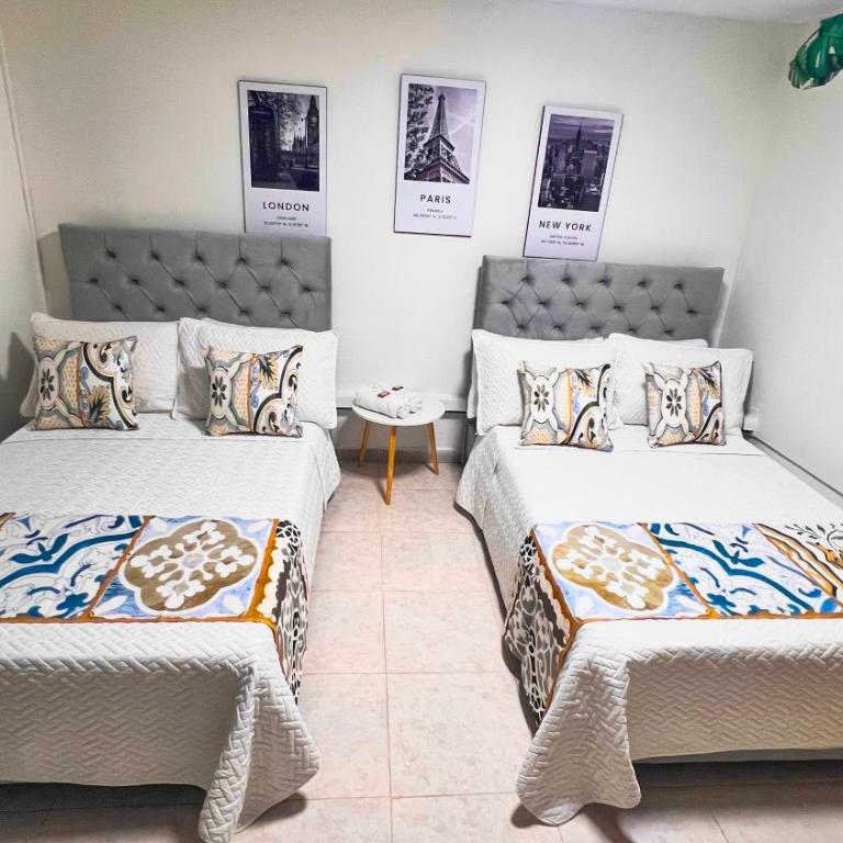 Casa La Morada - Double Room with Two Double Beds - 2
