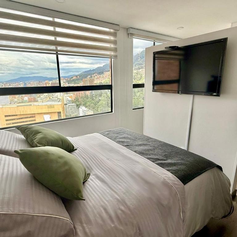 Apartaestudio nuevo con gran vista en el Centro Internacional - Apartamento de 1 dormitorio - 4