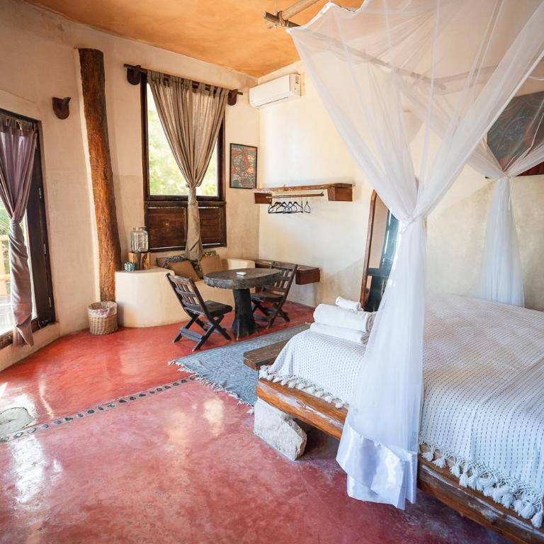 La Posada del Sol Boutique Hotel Tulum - Suite Máster con cama extragrande - Frente al mar - 9