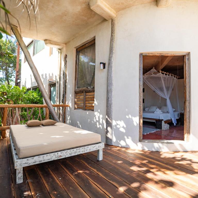 La Posada del Sol Boutique Hotel Tulum - Suite Máster con cama extragrande - Frente al mar - 11
