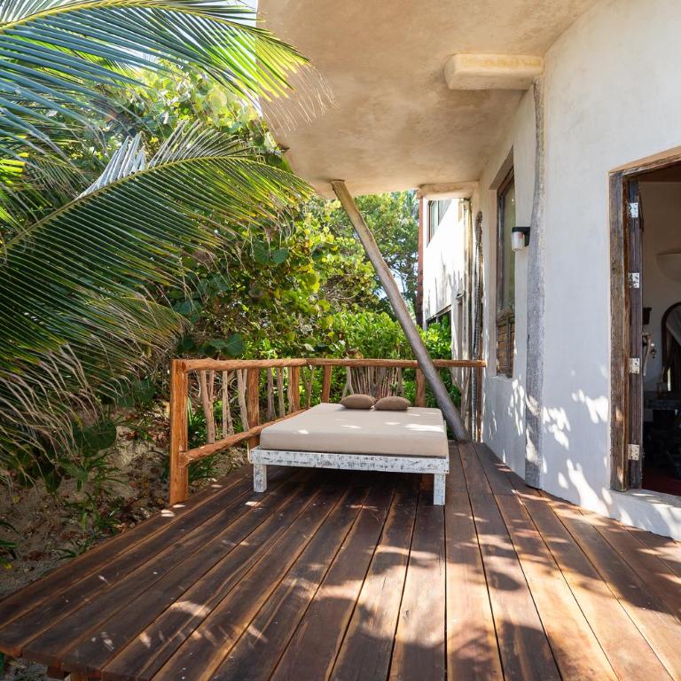La Posada del Sol Boutique Hotel Tulum - Suite Máster con cama extragrande - Frente al mar - 12