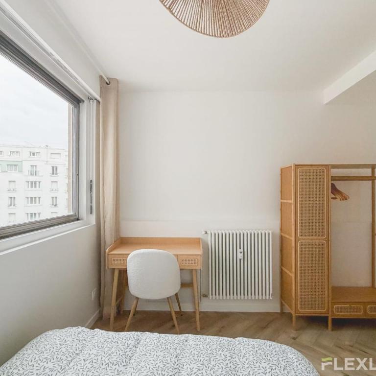 Room in spacious T7 in Paris 20 - Chambre Simple - 1