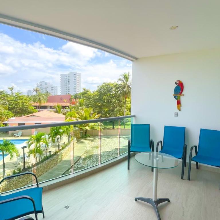Hermoso Apartamento Frente al Mar 3 Habitaciones MSC34 - Three-Bedroom Apartment - 1