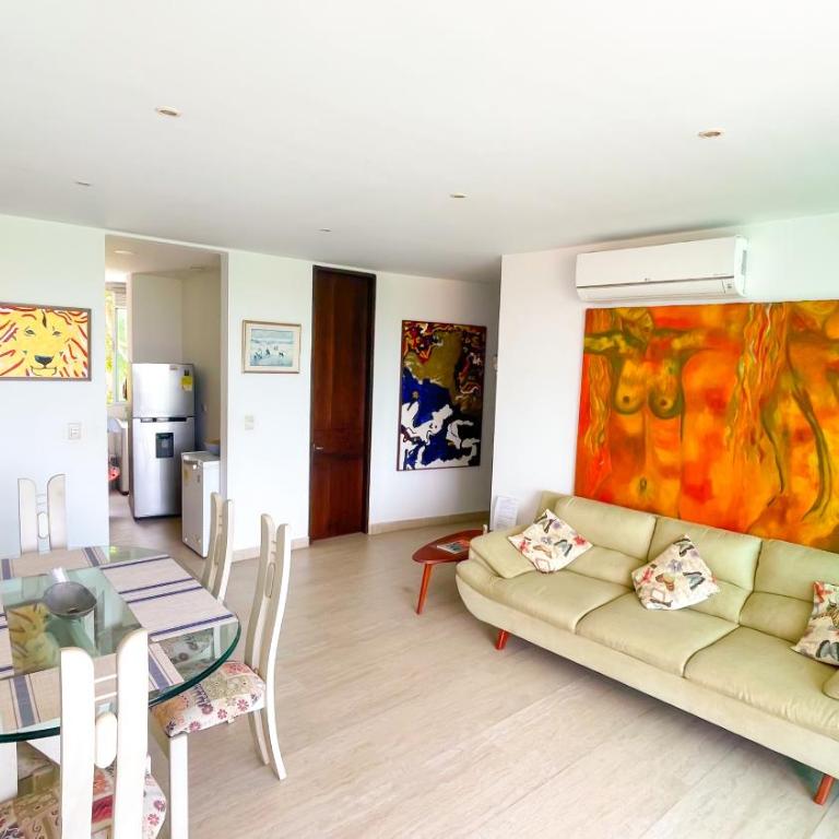 Hermoso Apartamento Frente al Mar 3 Habitaciones MSC34 - Three-Bedroom Apartment - 20