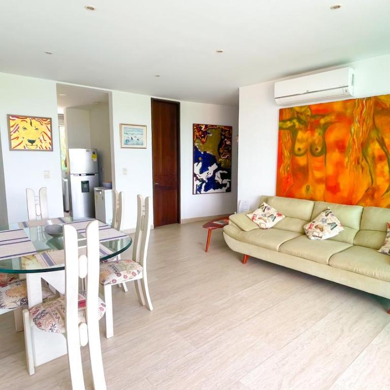 Hermoso Apartamento Frente al Mar 3 Habitaciones MSC34 - Three-Bedroom Apartment - 27