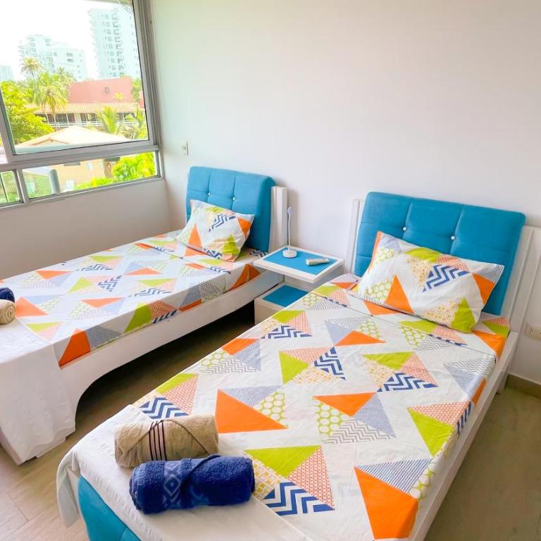 Hermoso Apartamento Frente al Mar 3 Habitaciones MSC34 - Three-Bedroom Apartment - 18