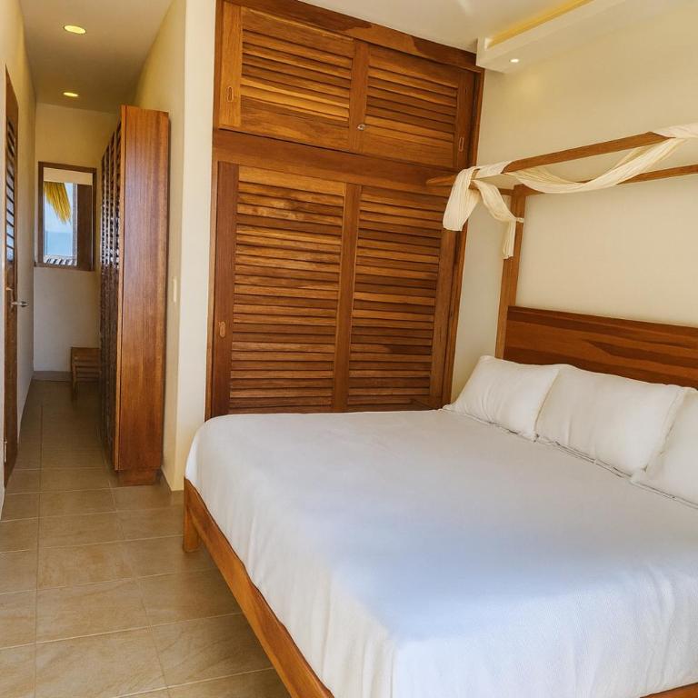 Beachfront in a peaceful Resort 8mi from Puerto Escondido - Apartamento de 2 dormitorios - Frente al océano - 36