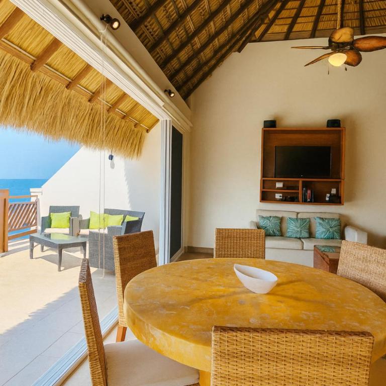 Beachfront in a peaceful Resort 8mi from Puerto Escondido - Apartamento de 2 dormitorios - Frente al océano - 35