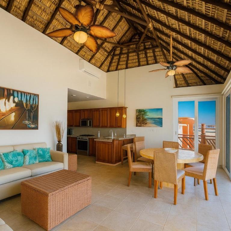 Beachfront in a peaceful Resort 8mi from Puerto Escondido - Apartamento de 2 dormitorios - Frente al océano - 12