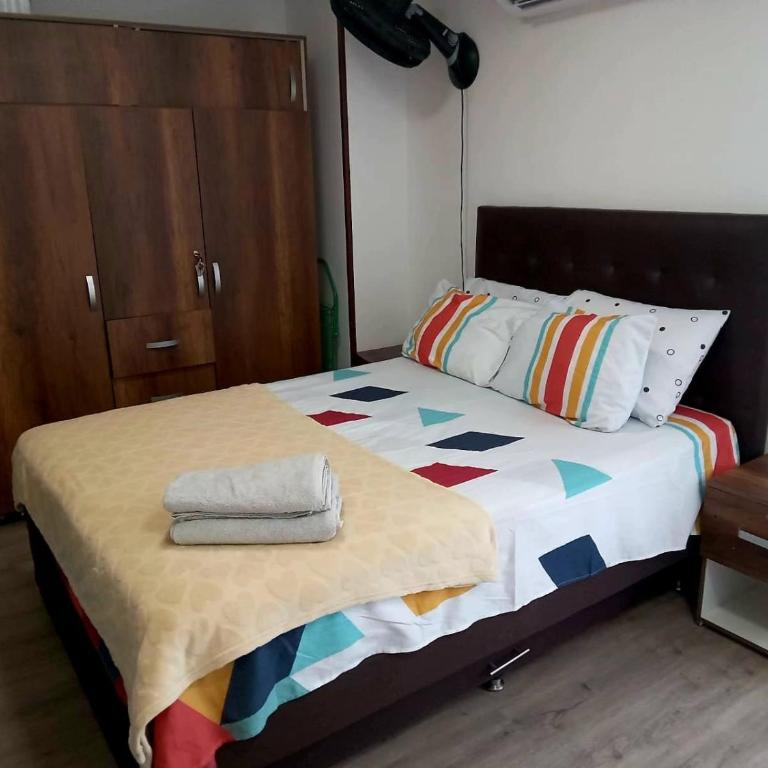 Con Piscina, Cómodo y acogedor Apartaestudio en el rodadero - Apartamento de 1 dormitorio - 39