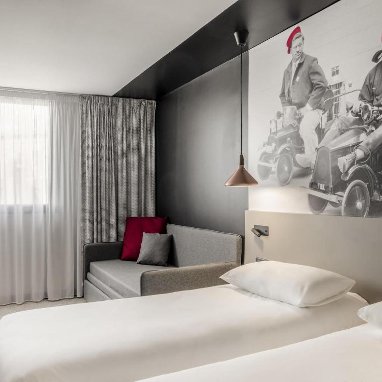 ibis Le Mans Centre Gare Nord - Chambre Standard avec Lit Double et Lits Jumeaux - 2