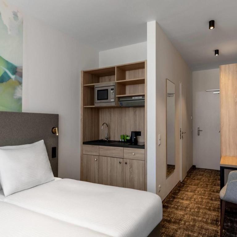 Wyndham Garden Munich Messe - Standard Zweibettzimmer mit Küchenzeile – Nichtraucher - 6