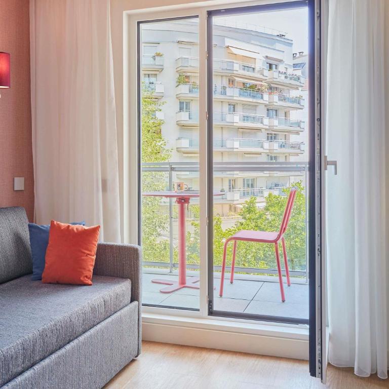 Aparthotel Adagio Paris Boulogne - Appartement 1 Chambre Supérieur avec Balcon - 2