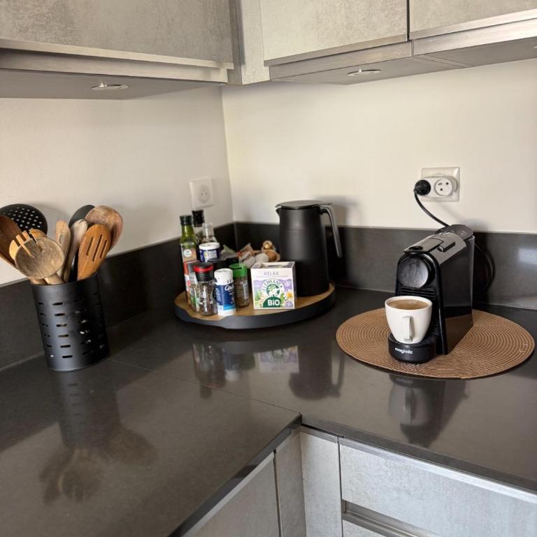 Le Clairfontaine - Stylish city-centre accommodation in Cannes - Sea view - Perfect for work and relaxation - 10 min walking distance of Palais des festivals and beaches - Apartment mit 1 Schlafzimmer - Meerseite - 13