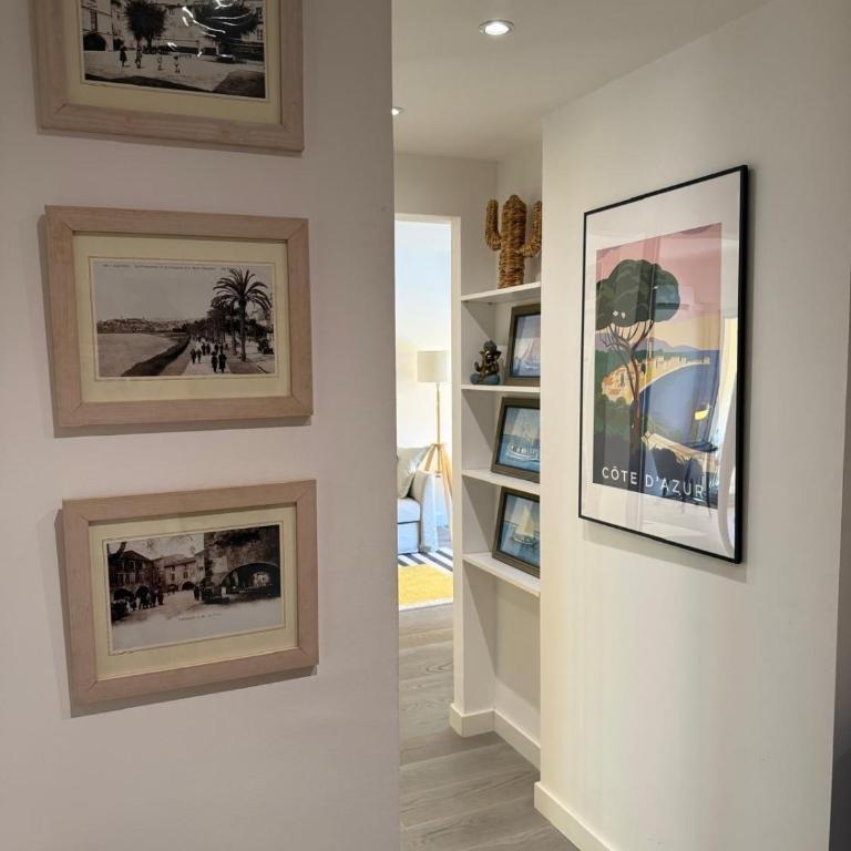 Le Clairfontaine - Stylish city-centre accommodation in Cannes - Sea view - Perfect for work and relaxation - 10 min walking distance of Palais des festivals and beaches - Apartment mit 1 Schlafzimmer - Meerseite - 25