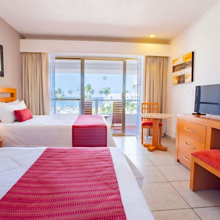 Marival Emotions Resort & Suites Riviera Nayarit by Mercure - Habitación Doble Resort Club con bañera, 2 camas dobles y balcón - 1