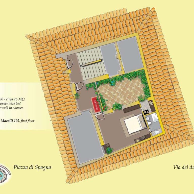 The Inn at the Spanish Steps Luxury Collection - Premium Studio Room - Premium Studio Room Via dei Due Macelli - 2