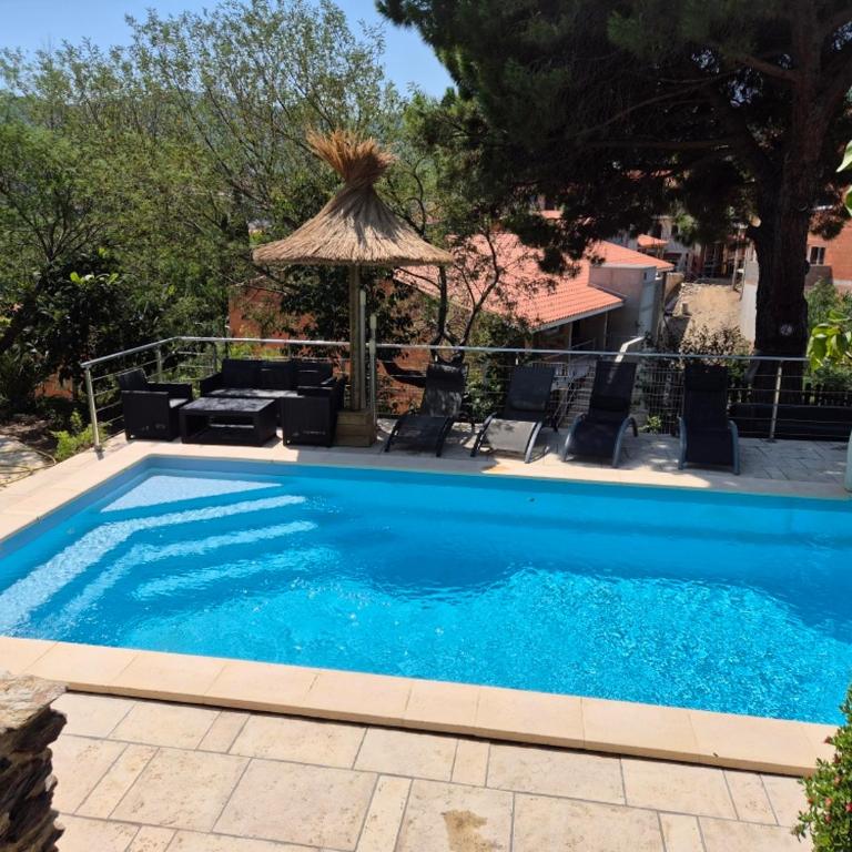 APT 65 M2 DANS VILLA AVEC PISCINE BANYULS SUR MER - One-Bedroom Apartment - 11