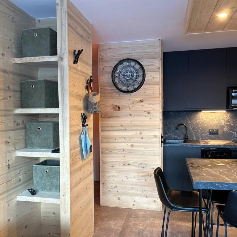 appartement Le chamois 512 meuble pour 5 personnes au pied des pistes domaine Galibier Thabor - Appartement avec Vue sur la Montagne - 5