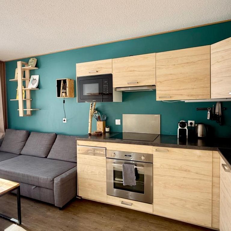 La Perdrix Blanche Appartement moderne Ski aux pieds - Vue panoramique et chambre séparée - 4 pers - Arcs 2000 - Appartement 1 Chambre - 2
