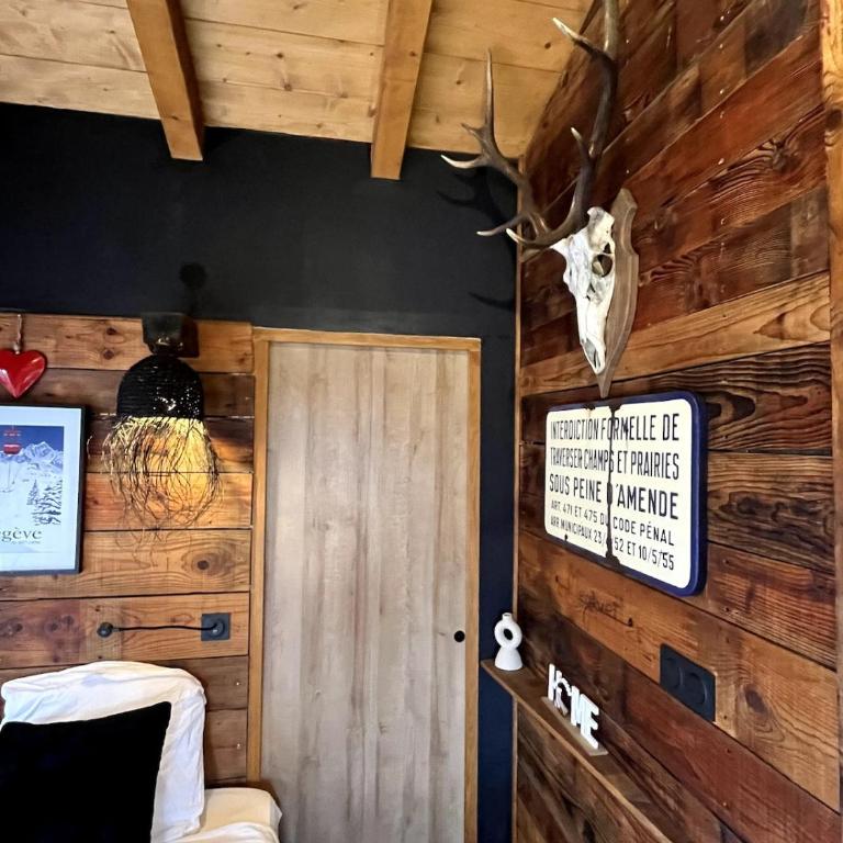 Chalet ski-in-out face au MontBlanc & Bain nordique - Chalet mit 2 Schlafzimmern - 43