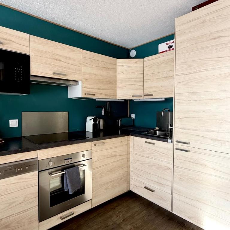 La Perdrix Blanche Appartement moderne Ski aux pieds - Vue panoramique et chambre séparée - 4 pers - Arcs 2000 - Appartement 1 Chambre - 4