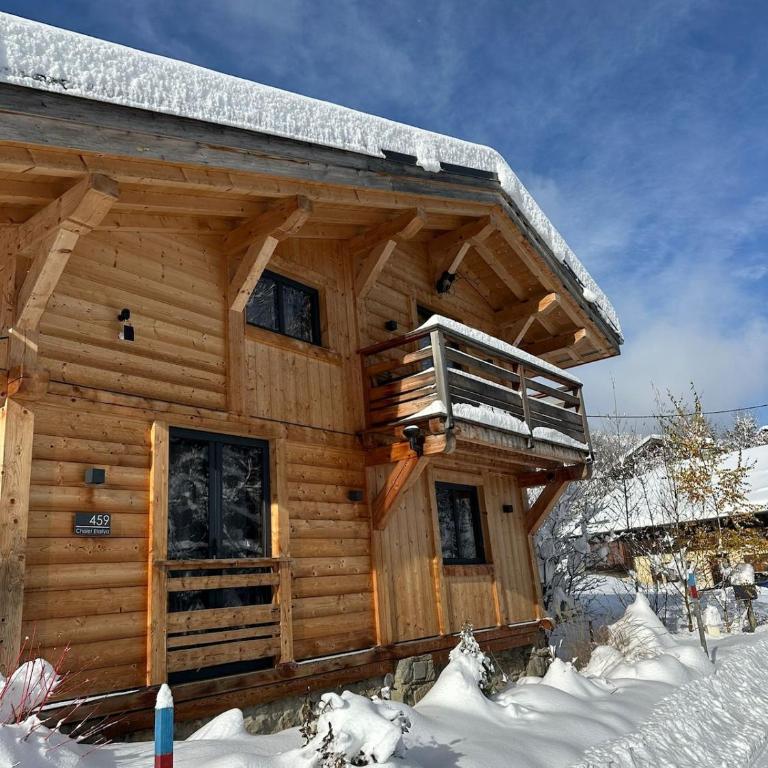 Chalet ski-in-out face au MontBlanc & Bain nordique - Chalet mit 2 Schlafzimmern - 28