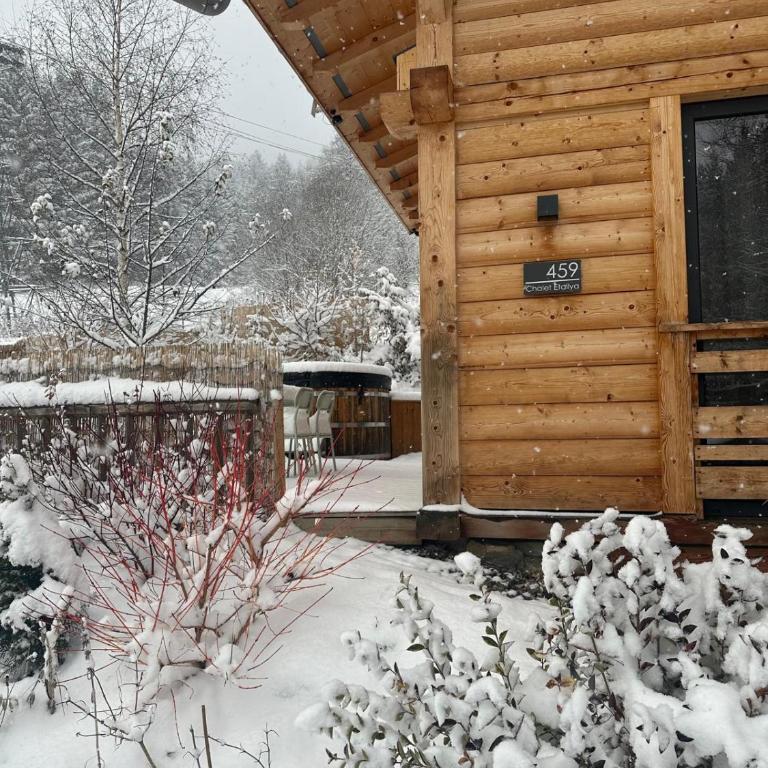 Chalet ski-in-out face au MontBlanc & Bain nordique - Chalet mit 2 Schlafzimmern - 35