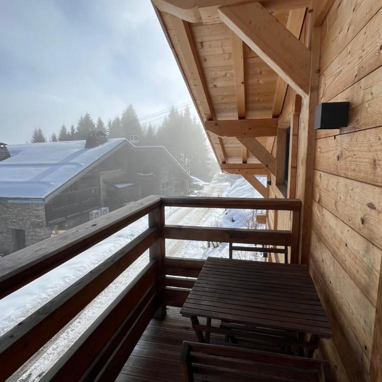 Chalet ski-in-out face au MontBlanc & Bain nordique - Chalet mit 2 Schlafzimmern - 31