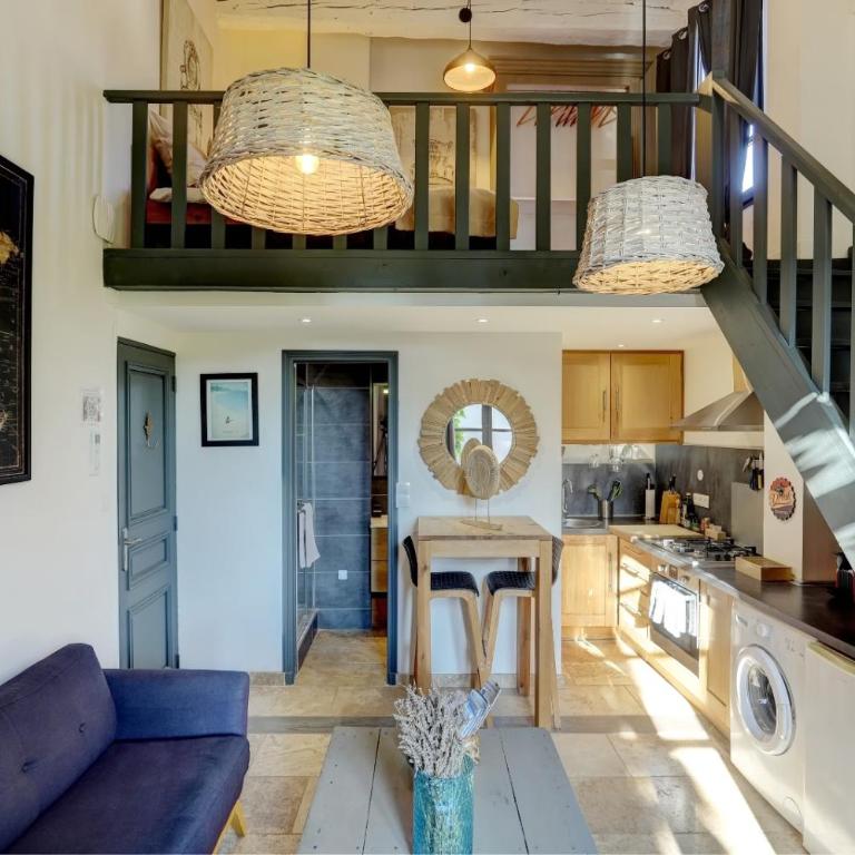 Cozy mezzanine dans bel immeuble HP Les Oliviers-4 - Appartamento con 1 Camera da Letto - 6