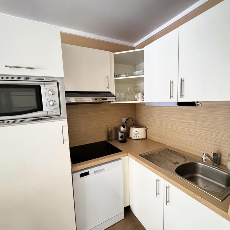 T2 avec piscine et accès privé à la mer - Appartement 1 Chambre - 6