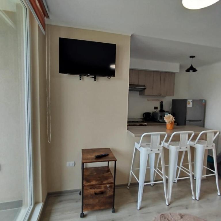 Depto con vista al Volcán y piscina - Apartamento de 3 dormitorios - 9