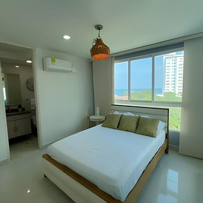 Rodadero | Poll Infinita | Vista al Mar | 1BR, 2BA - Apartamento de 1 dormitorio - 2