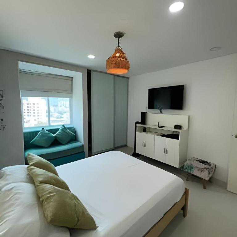 Rodadero | Poll Infinita | Vista al Mar | 1BR, 2BA - Apartamento de 1 dormitorio - 3