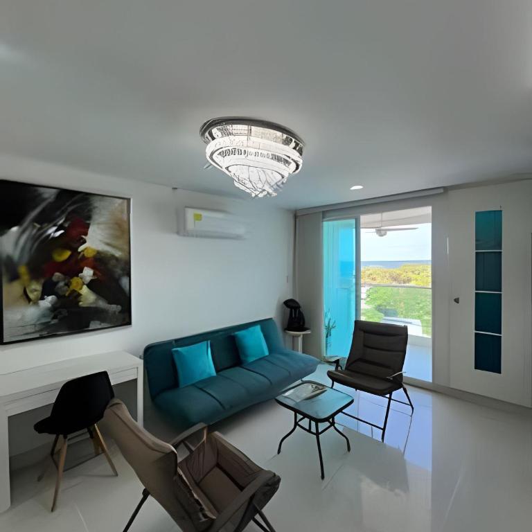 Rodadero | Poll Infinita | Vista al Mar | 1BR, 2BA - Apartamento de 1 dormitorio - 12
