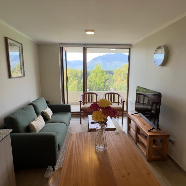 Oceana Suites en Meli Pucón - Two-Bedroom Apartment with Mountain View - 1