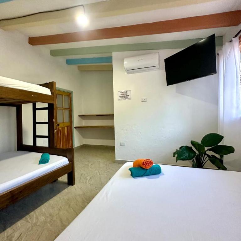 Hotel Bosque Blue - Habitación Familiar - 2