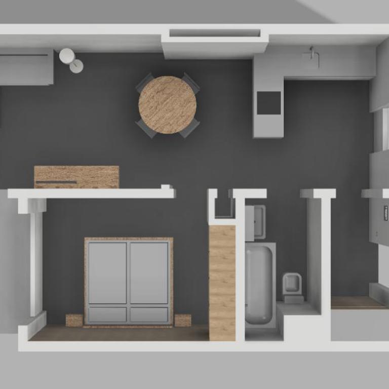 Ambiente Appartement C2 - moderne Ferienwohnung mit Terrasse in Leukerbad - Apartment mit 1 Schlafzimmer und Terrasse - 13