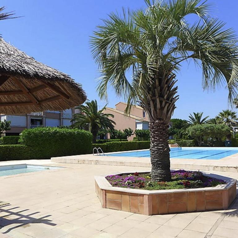 L'Oasis - T2 avec jardin - Piscine - Clim - Parking & Plage à 200m - Appartement 1 Chambre - 1
