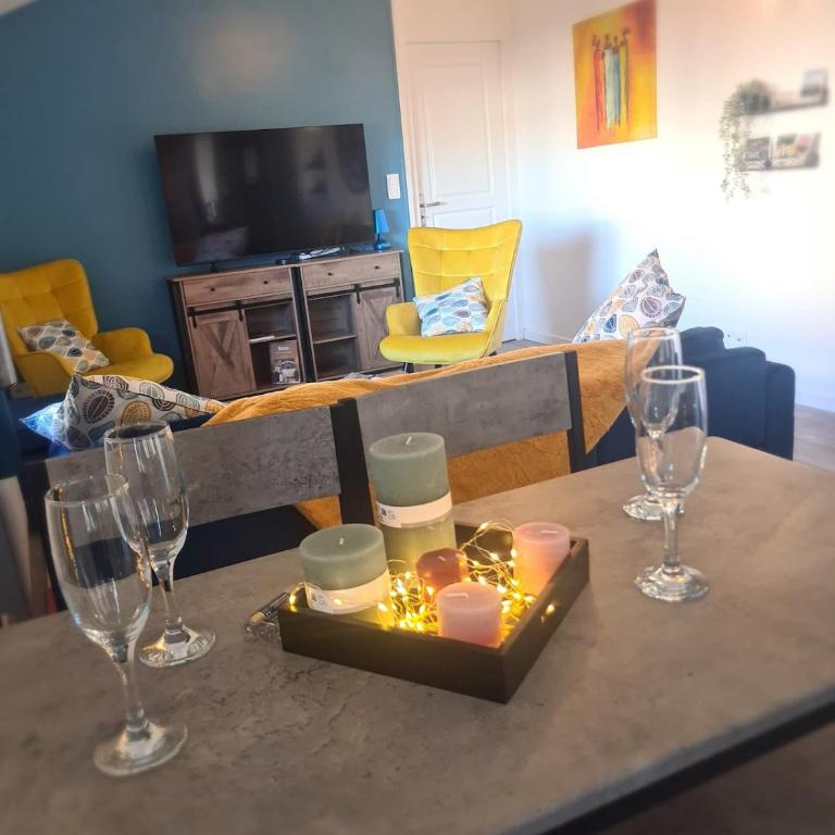 Longère au coeur de Reims complètement rénovée - Apartment mit 2 Schlafzimmern und Gartenblick - 9
