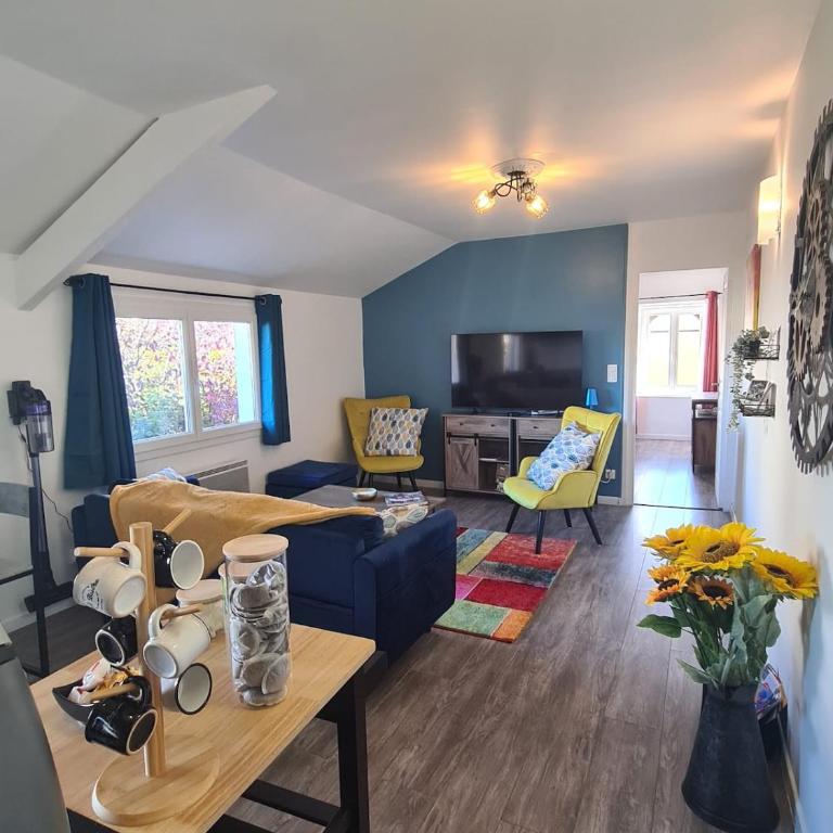 Longère au coeur de Reims complètement rénovée - Apartment mit 2 Schlafzimmern und Gartenblick - 10